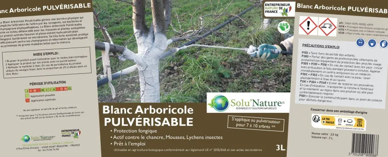 Blanc arboricole pulvérisable UAB 3L