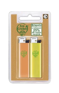 Blister de 2 briquets Eco