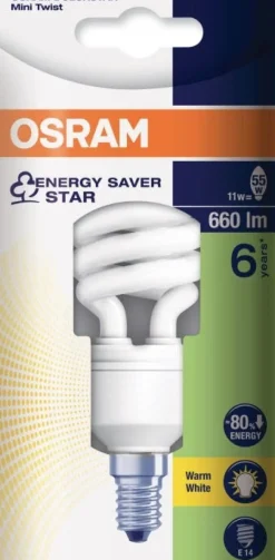 Blister Eco 80 Star Twist 12W E14 CHD
