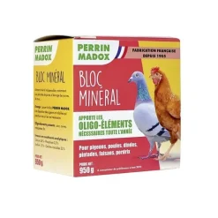 Bloc minéral nature pour volailles 950g