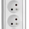 Bloc 6 prises 3M blanc