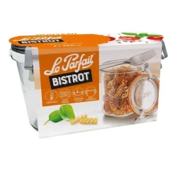 Bocal hermétique Bistrot 580 ml (x2) LE PARFAIT