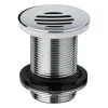Bonde lavabo laiton grille incurvée 75mm sans trop plein