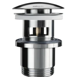 Bonde lavabo laiton quick-clac 75mm trop plein