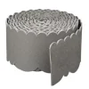 Bordure de jardin décorative ondulée 12m H.13cm gris