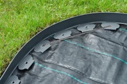 Bordure PE recyclée Gazon H5cm épaisseur 4mm Gris X10M