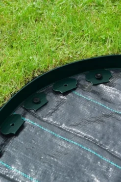Bordure PE recyclée Gazon H5cm épaisseur 4mm Vert X10M