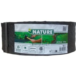 Bordure texturée Borderfix L.12m x H.12cm noir