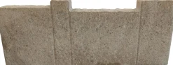 Bordurette décorative ton pierre 50x20x5,5 cm