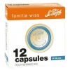 Boîte de 12 capsules bleues Familia Wiss Ø82mm LE PARFAIT