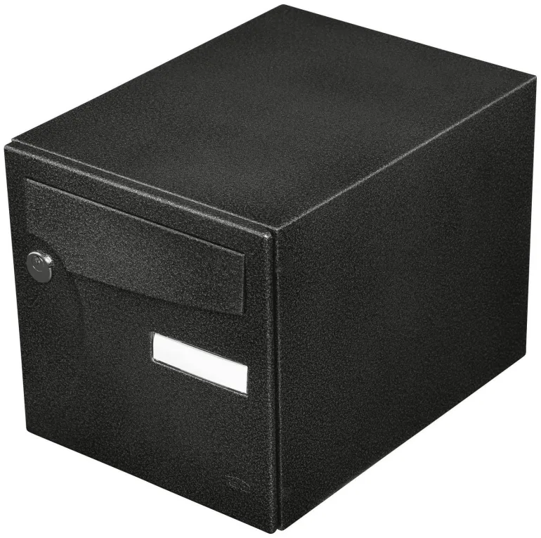 Boîte aux lettres Animation 1 porte noir décor