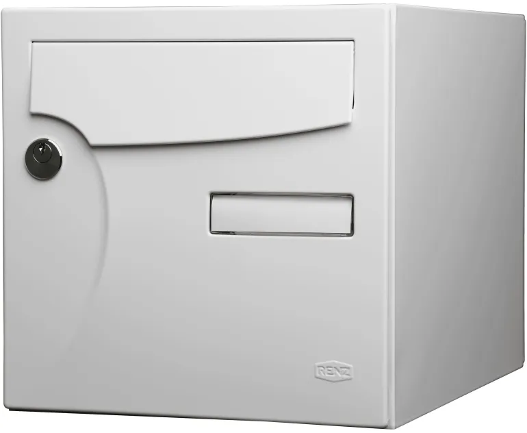 Boîte aux lettres Animation 1 porte blanc