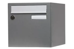 Boîte aux lettres Planète 1 porte gris moucheté