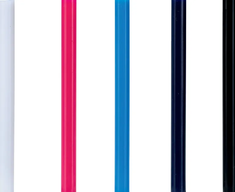 Boîte de 36 bâtons de colle colorés Ø7 x 90mm RAPID