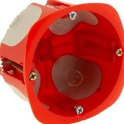 Boîte d'encastrement micro-module No Airbox 1 poste P40mm