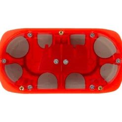 Boîte d’encastrement Multimat No Airbox 2 postes P40mm