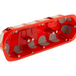 Boîte d’encastrement Multimat No Airbox 3 postes P40mm