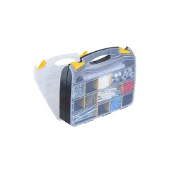 Boîte de rangement double face avec séparateurs ALLIT