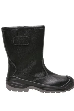 Bottes de sécurité cuir hydrofuge S3 CI Montréal noir