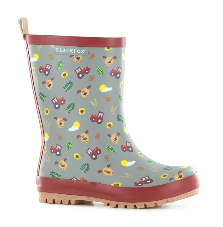 Bottes pour enfant Robin gris BLACKFOX