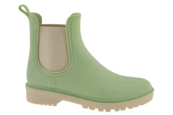 Bottines femme Xadète semelle crampons vert anis