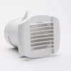 Bouche d'extraction ABS blanc VMC Ø8 cm + tube