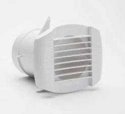 Bouche d'extraction ABS blanc VMC Ø8 cm + tube