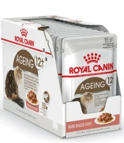 Bouchée pour chat Ageing 12+ en sauce 12x85g ROYAL CANIN