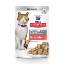 Bouchée pour chat stérilisé multi-pack 4 variétés 12x85g