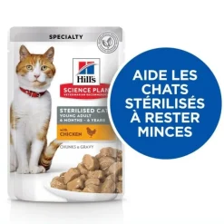 Bouchée pour chat stérilisé multi-pack 4 variétés 12x85g