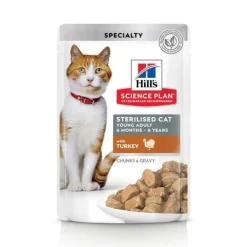 Bouchée pour chat stérilisé multi-pack 4 variétés 12x85g