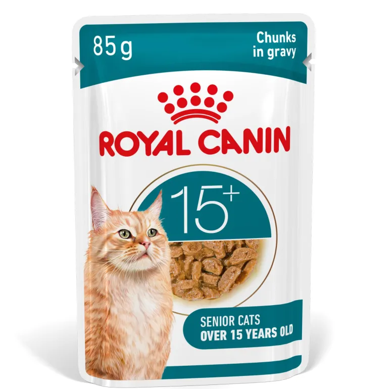 Bouchées en sauce pour chat Ageing 15+ 12x85g ROYAL CANIN