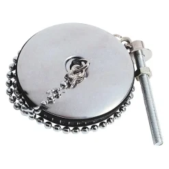 Bouchon Ø52 avec enjoliveur chainette 300mm WIRQUIN
