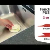 Bouchon universel 2 en 1 Uppy noir Ø110mm WIRQUIN
