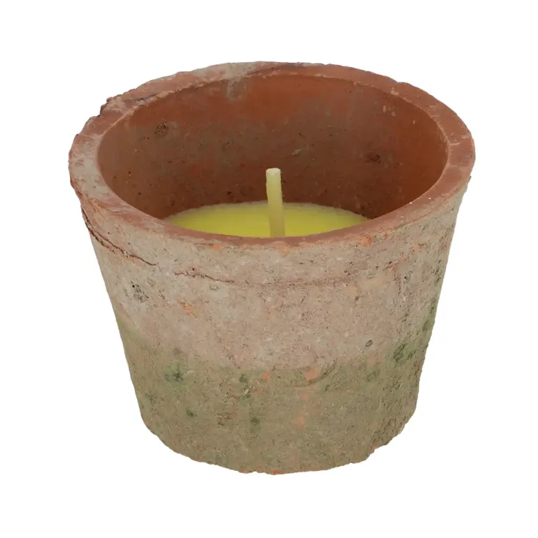 Bougie citronnelle pot terre cuite
