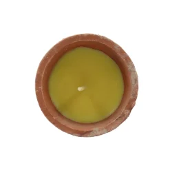 Bougie citronnelle pot terre cuite