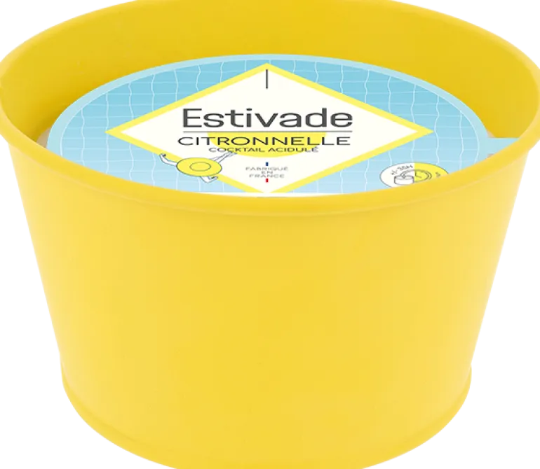 Bougie parfumée seau Ø200 mm Pool party - Coloris au choix