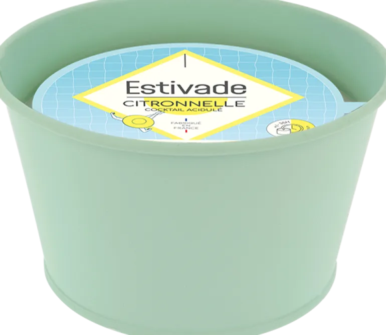 Bougie parfumée seau Ø200 mm Pool party - Coloris au choix