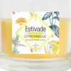 Bougie verre parfumée à la citronnelle