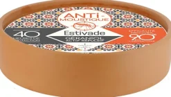 Bougie coupelle terracotta au géraniol cire blanche