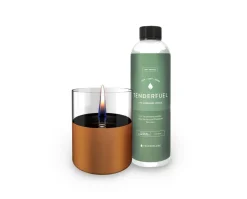 Bougie Lilly 10 cuivre avec combustible 500 ml