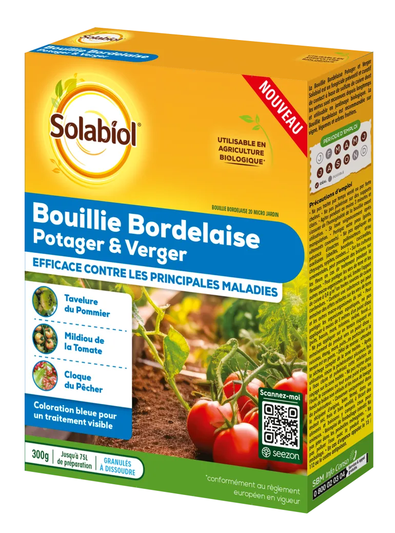Bouillie bordelaise colorée 300g SOLABIOL