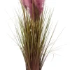 Bouquet artificiel Pampas pourpre 70 cm