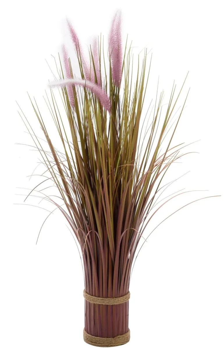 Bouquet artificiel Queues d'herbe lilas 70 cm