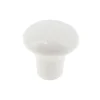 Bouton Ø30 mm en céramique blanc x2