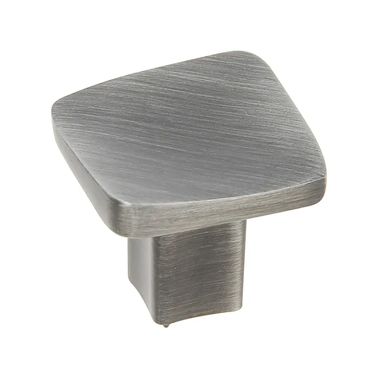 Bouton vague 30 x 30 mm en aluminium canon de fusil x2