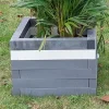 Brique de jardinière 500x50x90 mm noir
