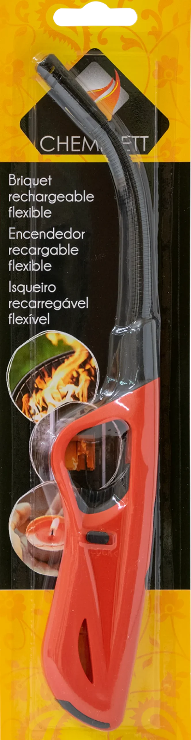 Briquet rechargeable long bec flexible