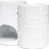 Brûle-parfum homescents blanc