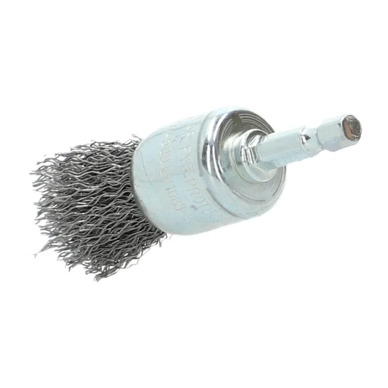 Brosse Ø 25 pour perceuse, pinceau ondulé, acier NORTON